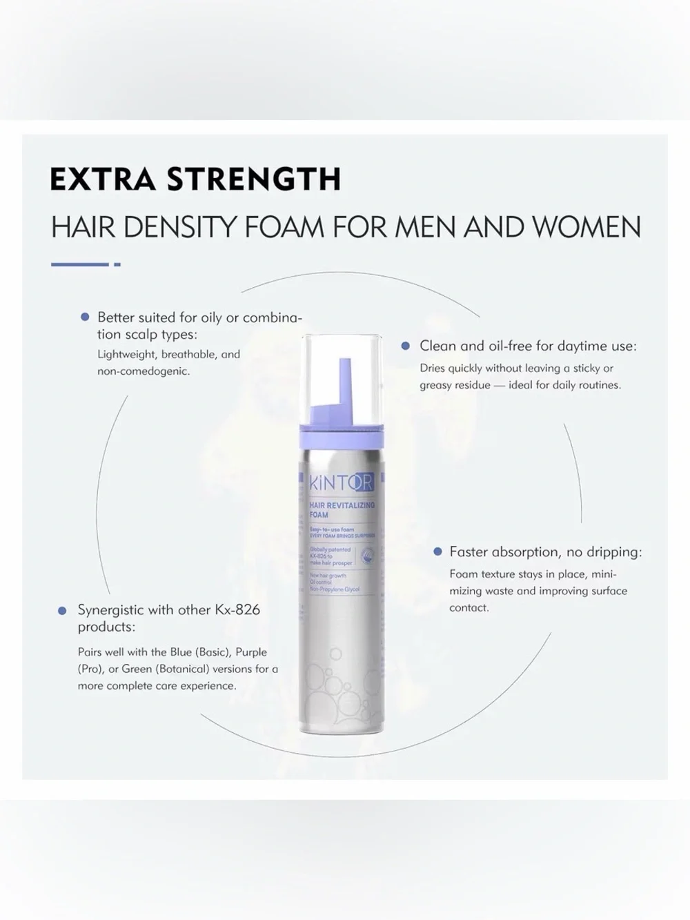 Kintor Hair Revitalizing Foam - Lavender Scalp Treatment